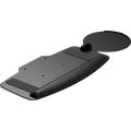 Keyboard Tray with Adjustable Mouse Support