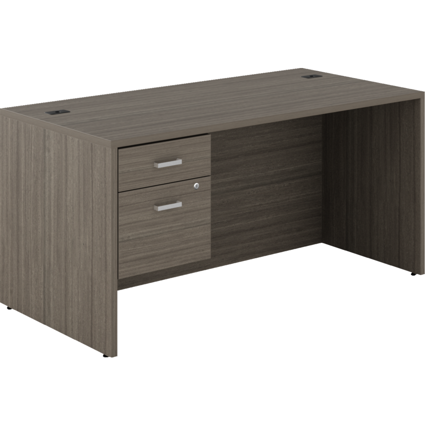 Newland Single Hanging Pedestal Desk - 60"W x 30"D