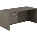 Newland Single Hanging Pedestal Desk - 66"W x 30"D