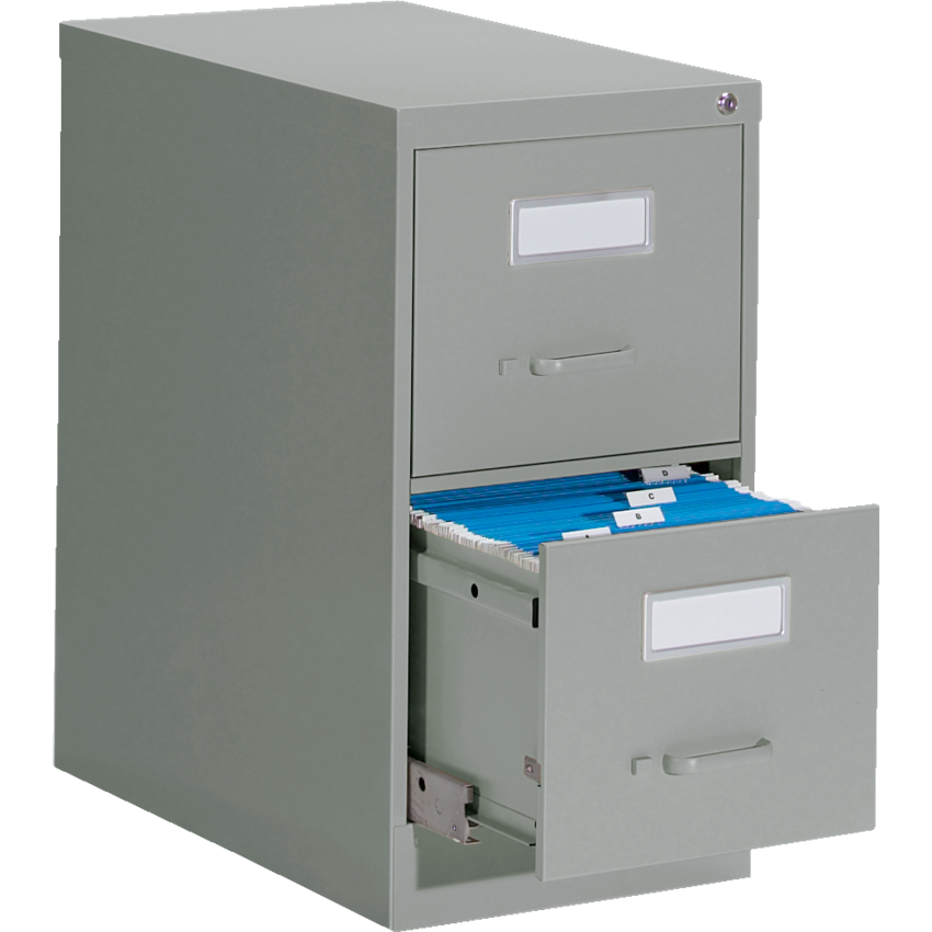 Global Two Drawer Letter Width Vertical File