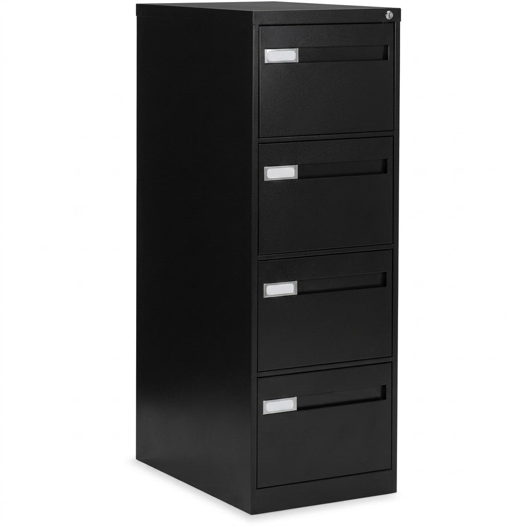 Global Four Drawer Legal Width Vertical File