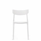 Kylie Multi-Purpose Stacking Chair - White
