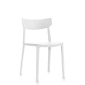 Kylie Multi-Purpose Stacking Chair - White