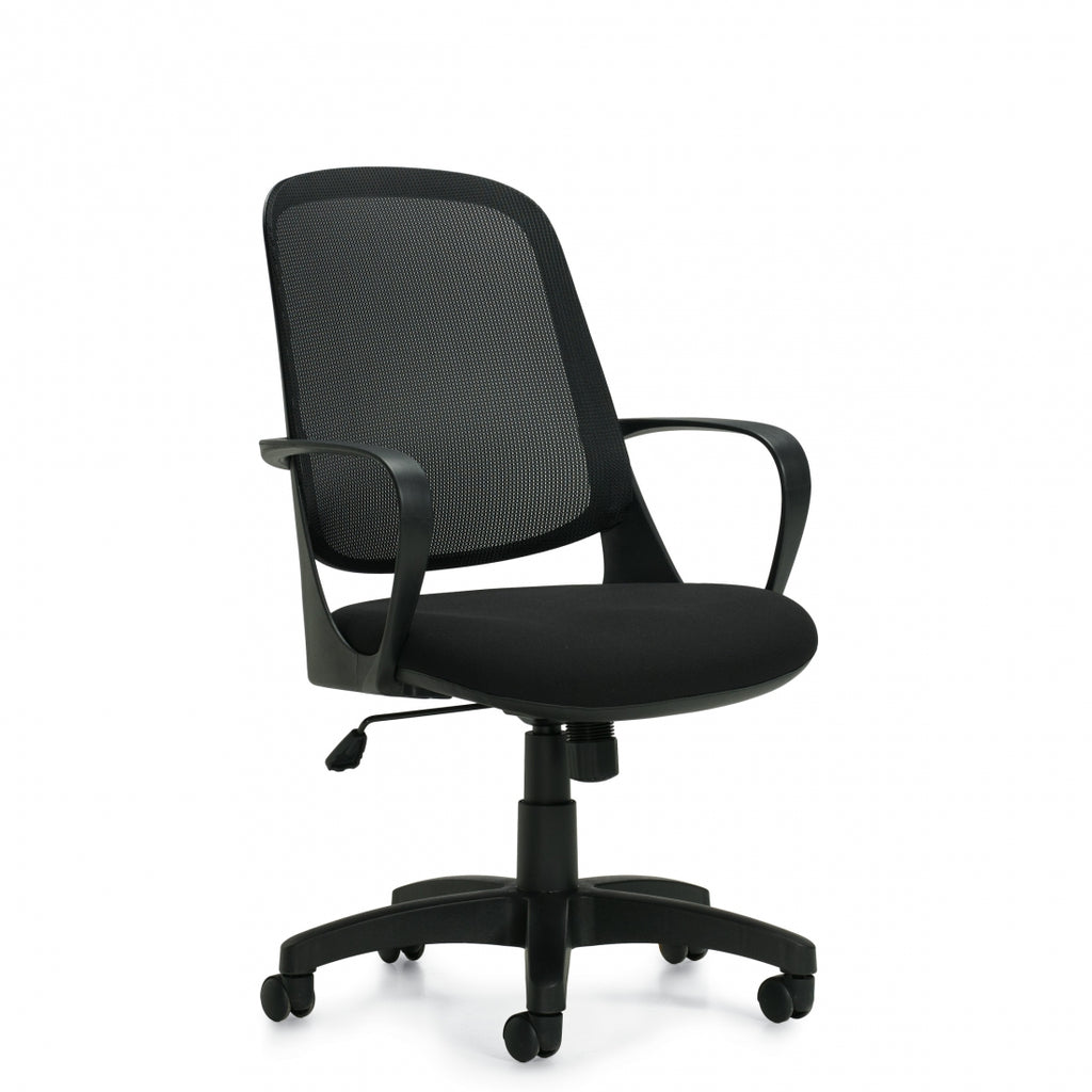 Amira Black Medium Mesh Back Tilter