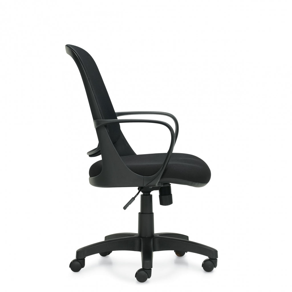Amira Black Medium Mesh Back Tilter
