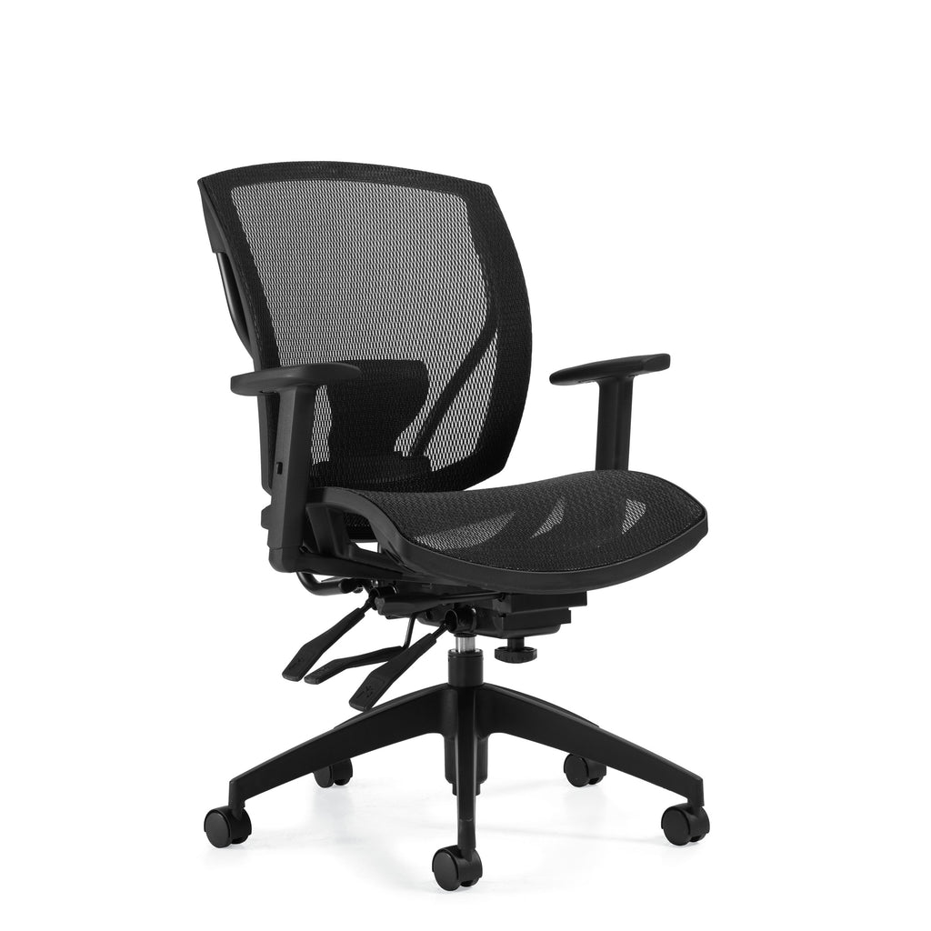 Ibex Mesh Seat & Back Multi-Tilter