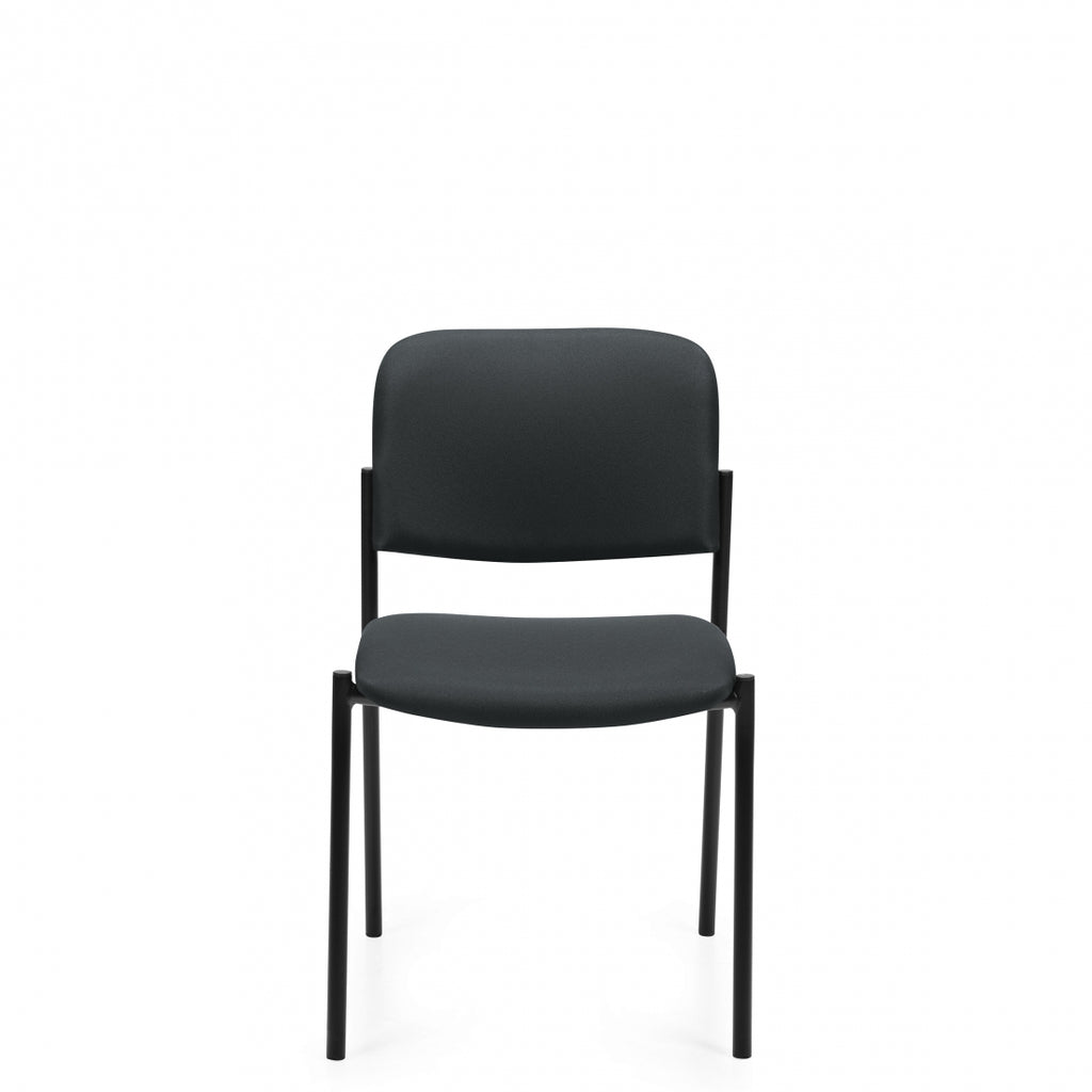 Minto Low Back Armless Stacking Chair