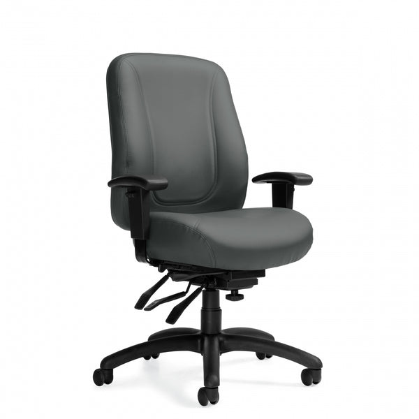 Overtime High Back Multi-Tilter Chair, Bonded Leather
