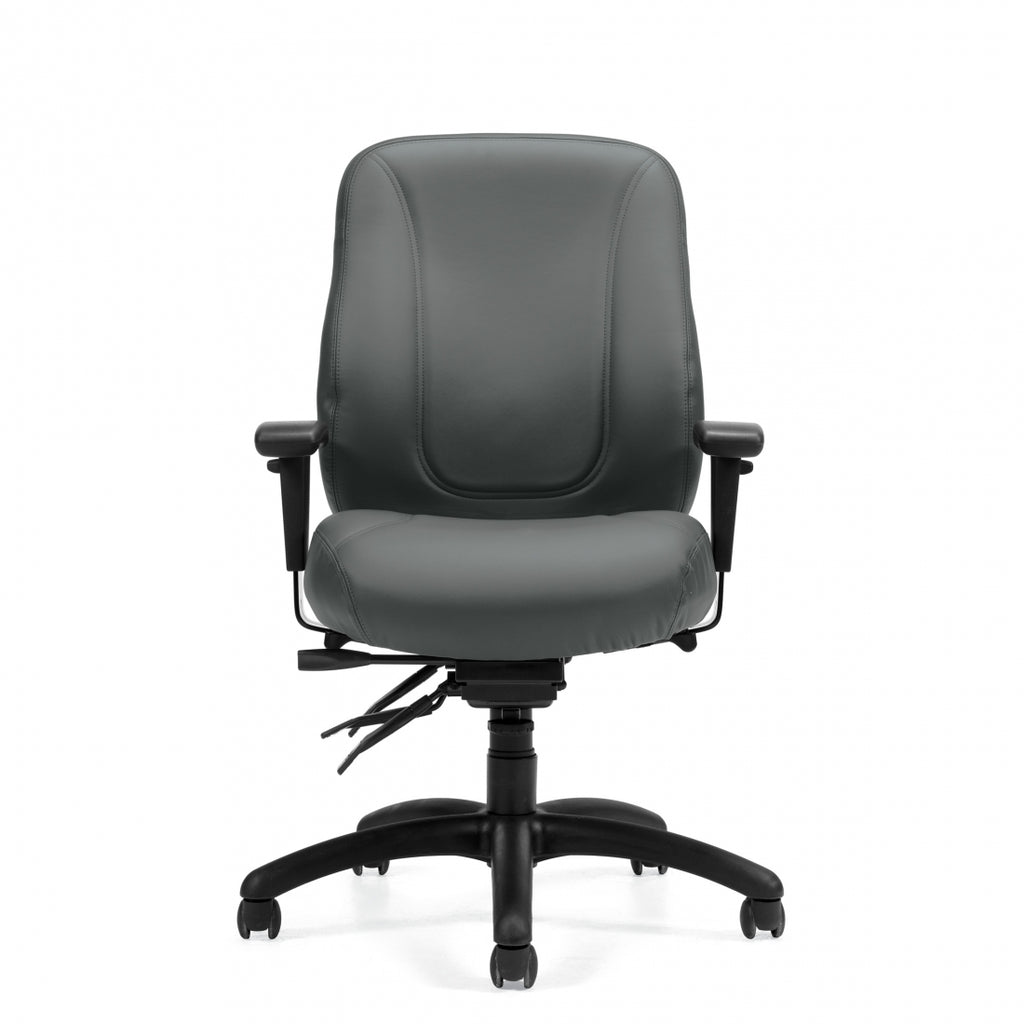 Overtime High Back Multi-Tilter Chair, Bonded Leather