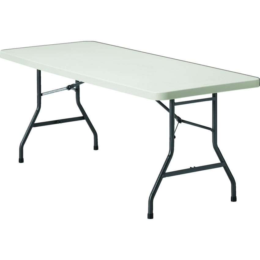 Lite-Lift II Rectangular Folding Table, 96" x 30"