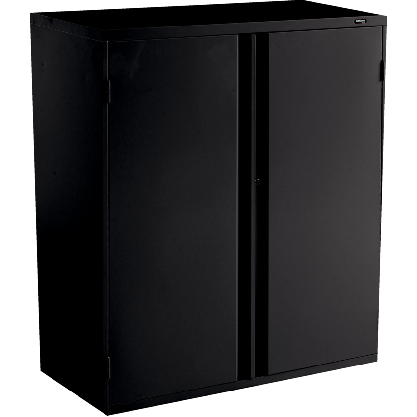 Offices To Go Storage Cabinet, 36" x 18" x 42", Black