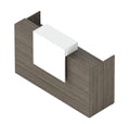 Newland Straight Reception Desk - 72"W x 24"D