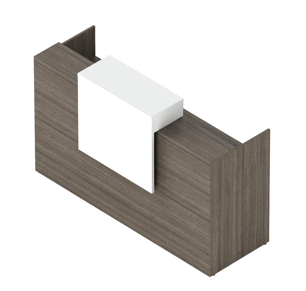 Newland Straight Reception Desk - 72"W x 24"D