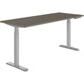 Newland Height Adjustable Rectangular Table, 72" x 24"