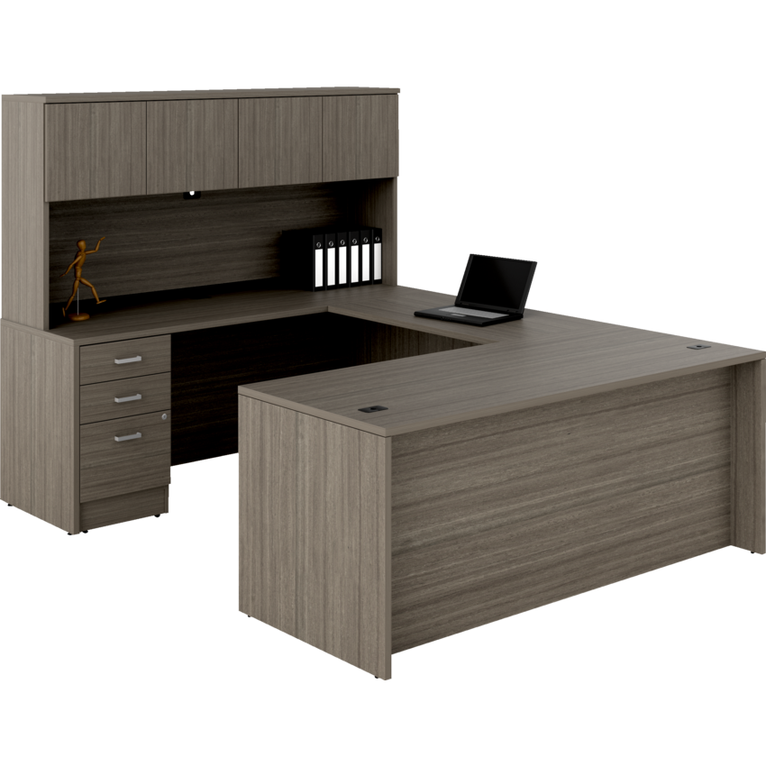 Newland Management "U" Shaped Suite - 72"W x 96"D