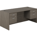 Newland Double Hanging Pedestal Desk - 72"W x 30"D