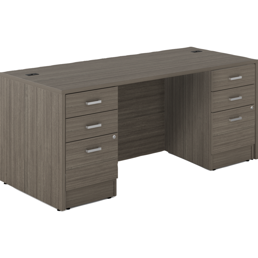 Newland Double Pedestal Desk - 72"W x 30"D