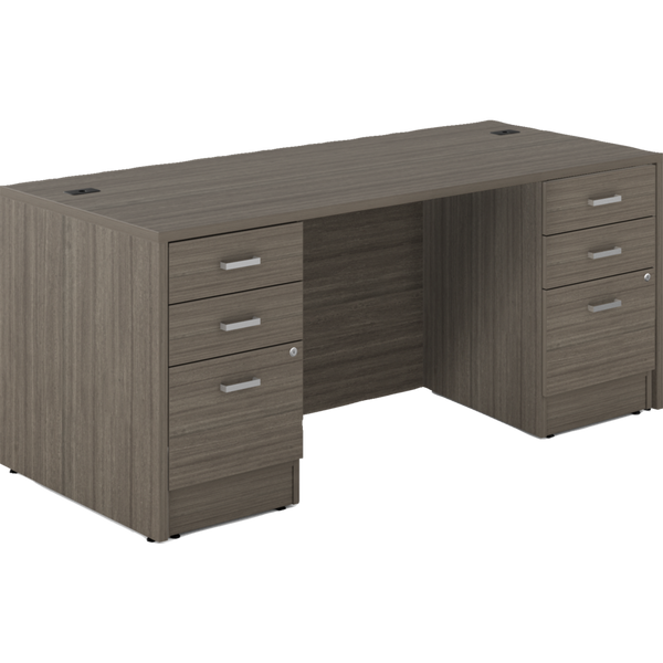 Newland Double Pedestal Desk - 72"W x 30"D