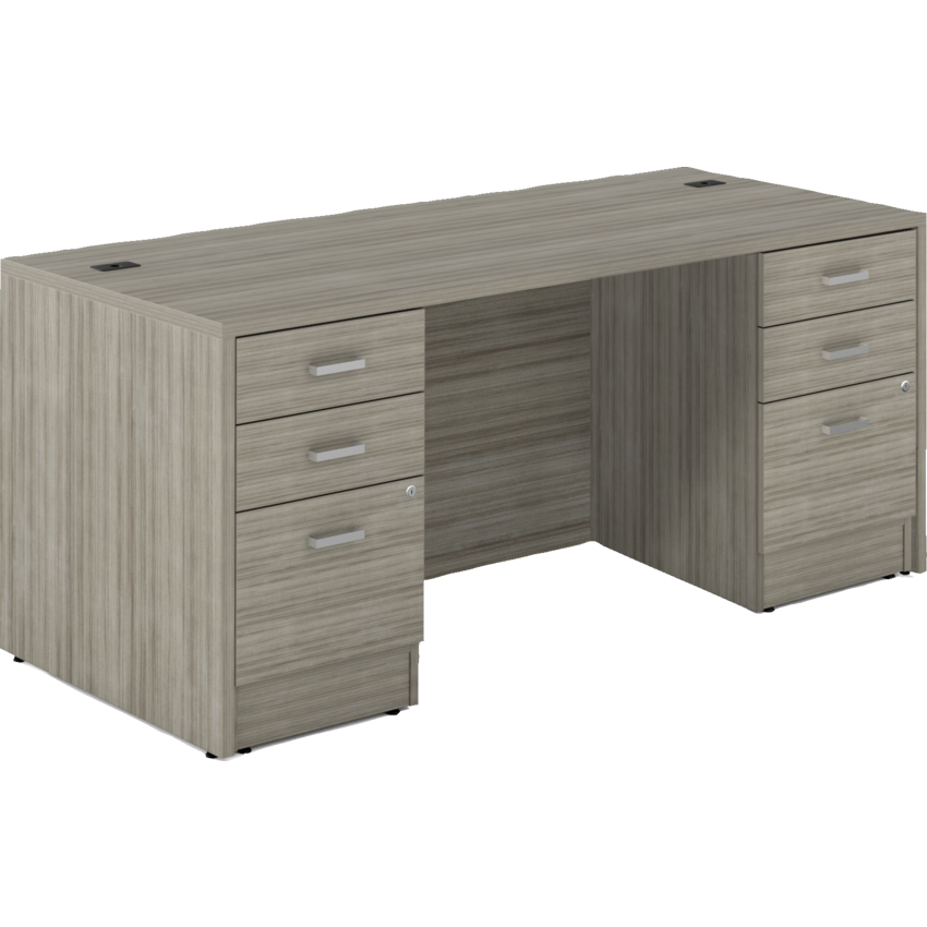 Newland Double Pedestal Desk - 72"W x 30"D