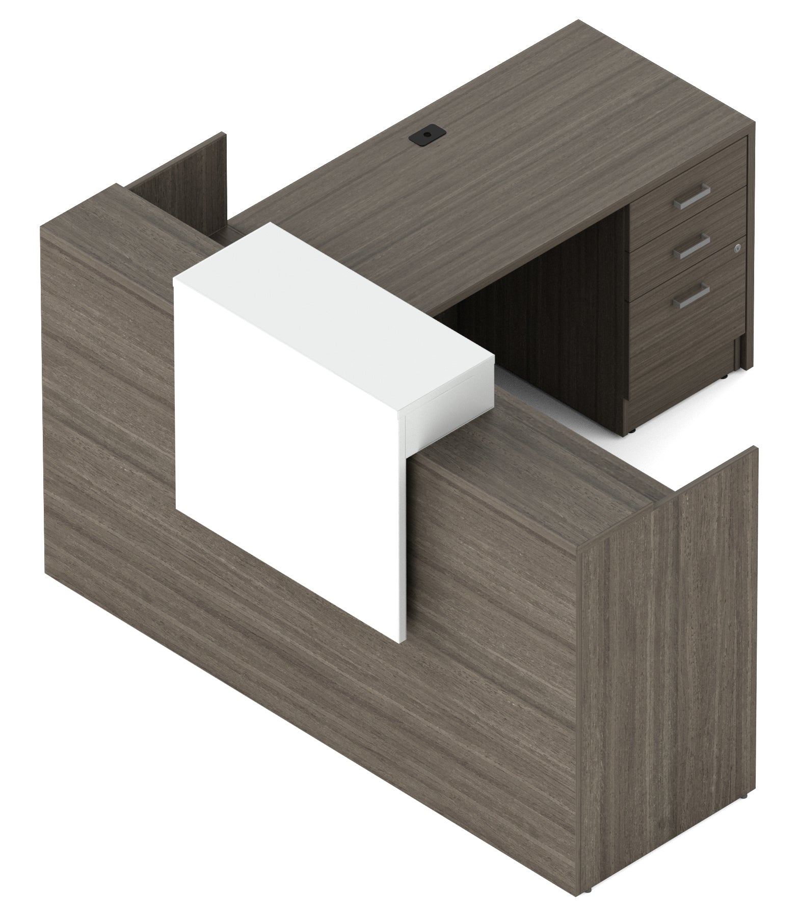 Newland L-Shaped Reception Desk
