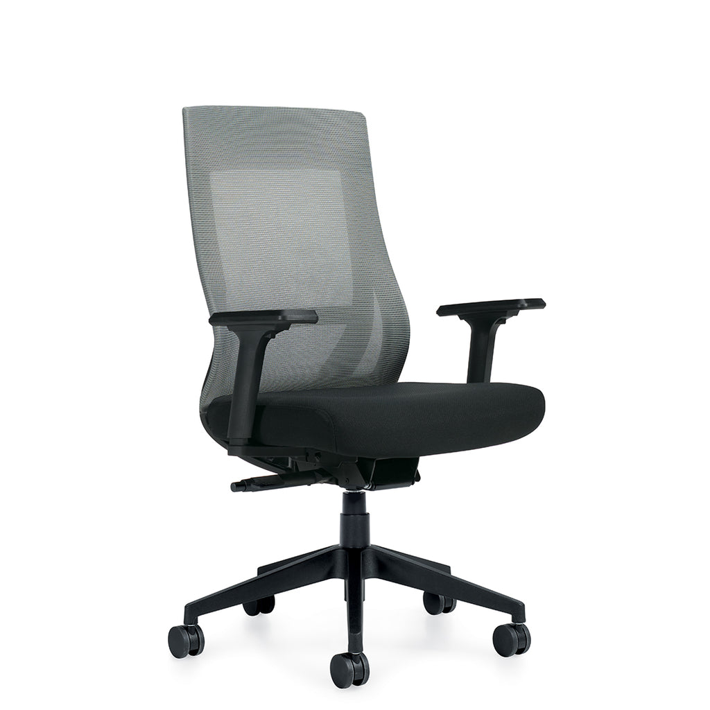 Zim Grey High Back Weight Sensing Synchro-Tilter