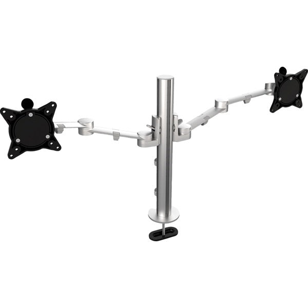 Dual Monitor Arm, Tungsten Finish