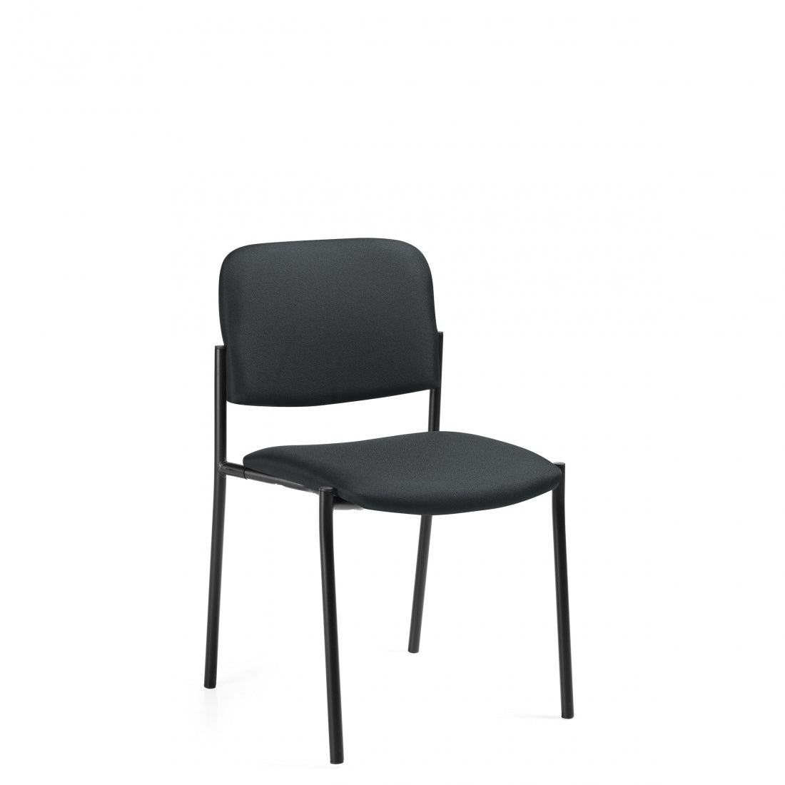 Minto Low Back Armless Stacking Chair